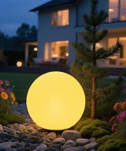 10 Garden Solar Globe Lights Outdoor Waterproof Dimmable RGB Balls