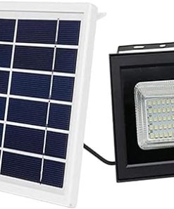 Bright Solar Flood Light for Courtyard with Auto Induction and Power Display