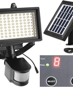 Solar Motion Sensor Light Outdoor Waterproof Security Light for Pathway