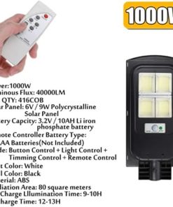 High Power 1500W LED Solar Street Light for Outdoor Garden Use 2