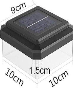 Solar LED Pillar Light for Courtyard Villa Lawn and Outdoor Spaces 2