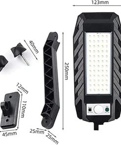 Solar Road Light with 3 Modes Waterproof Sensor Outdoor Lantern 2
