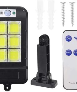Dimmable Solar Wall Light with Motion Sensor IP65 Waterproof Garden Lamp 2