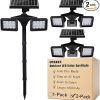 LED Solar Outdoor Motion Sensor Lights for Parking Lots and Security 4