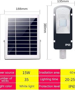 Home Solar Floodlight LED Security Lights Outdoor Waterproof IP66 2