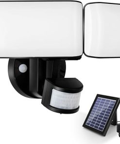 Solar Outdoor Lights 1000LM Remote Control Motion Sensor Security 2
