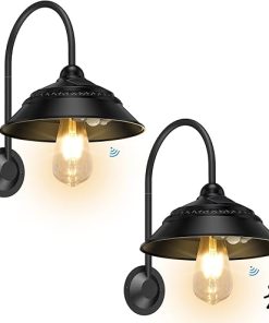 Solar Barn Lights 3 Pack Vintage Waterproof Motion Sensor Outdoor 2