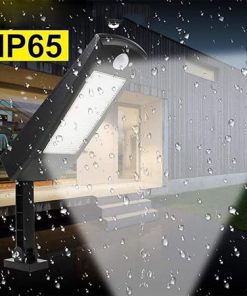 Motion Sensor Waterproof Solar Wall Lights for Outdoor Gardens 2