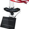 Solar LED Spot Light with Ground Stake or Pole Installation 360 Lumens