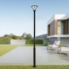 Chinese Retro Solar Deck Lights IP65 Waterproof Garden Decoration 3