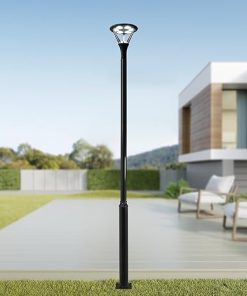 10ft Heavy Duty Metal Solar Street Light Pole for Outdoor Use