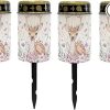 Solar Post Light Square Pillar Waterproof Outdoor Deck Lantern 4