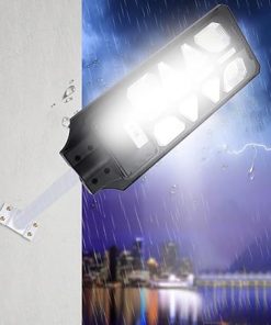 Hilitand 200W Solar Street Lights Outdoor 7500K LED Parking Lot 2