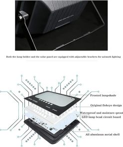 Solar Flood Lights with Remote Control for Outdoor Garden Use  
IP67 Waterproof Solar Garden Lanterns with Nano Reflective Sheet  
High Power Solar Wall Lamps for Outdoor Garden Illumination 2