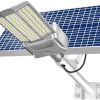 12000W Solar Street Sconces Three-Sided Design IP65 LED Flood Lamp