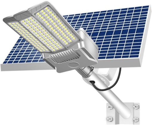12000W Solar Street Sconces Three-Sided Design IP65 LED Flood Lamp