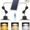 48FT Solar RGB Outdoor String Lights with 15 Waterproof LED Bulbs 3