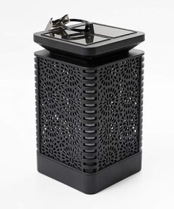 Creative Retro Solar Flame Light Waterproof Outdoor Hanging Lamp
