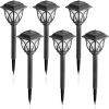 Violet Solar Lawn Light LED 10 Pcs Waterproof Outdoor Garden Decor 4