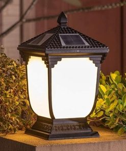 Outdoor Waterproof Wall Lights Sconces Solar Villa Door Post Lamp 2