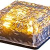 Waterproof Solar Wall Lights 2Pcs for Patio Deck Garden Decor 4