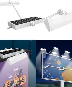 Solar Sign Light 420 LEDs 2600 Lumen Waterproof Commercial Lighting 2