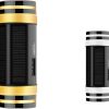 Black Solar Powered LED Pathway Lights Pack of 12 for Outdoor Use 4