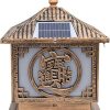 IP54 Waterproof Solar Post Lamp for Outdoor Garden Lighting 4