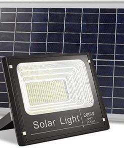 Bright IP66 Solar Outdoor Garden Security Floodlight Waterproof Light