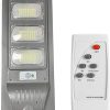 Traditional Outdoor LED Solar Wall Lamp – Vintage Metal Glass Sconce 4