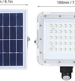 LED Solar Flood Light for Outdoor Garden and Lawn Illumination 2