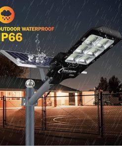 600W Solar Flood Lights Outdoor with Motion Sensor 30000 Lumens 2