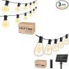 Solar String Lights Outdoor Waterproof with USB Remote Control Long Lasting 3