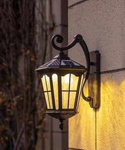 Solar Energy Outdoor Wall Lamp for Courtyards Parks and Terraces 2