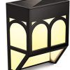 Retro Waterproof Solar Wall Lights 6 Pack for Outdoor Use