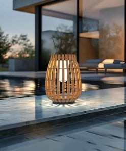 Solar Lantern with Remote | Dimmable IP65 Waterproof Garden Light
