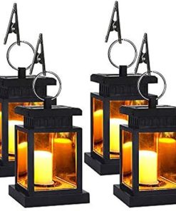 LED Solar Lanterns Waterproof Outdoor Decorative for Garden Patio