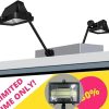 Solar Motion Sensor Fence Lights 4 Pack IP65 Waterproof Outdoor LED 4