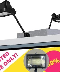 Outdoor Solar Billboard Lights with 120 LEDs Waterproof Commercial Use