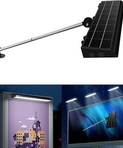 Super Bright 232 LED Solar Sign Lights Outdoor Waterproof 8000 mAh