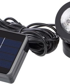 10 Pack Solar Pool Light 6 LED Spotlight Garden Landscape Lighting