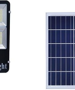 300W 200W 100W LED Solar Street Lights Double Color Outdoor Lighting