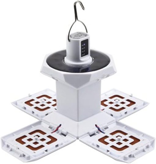 Foldable Solar USB Charging Spot Lights for Outdoor Garden Lighting - Image 2