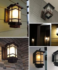 Outdoor Waterproof Wall Lamp for Garden Balcony Villa Lighting 2