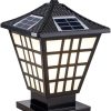 Creative Bright Solar Wall Sconce Waterproof Outdoor LED Lantern 3