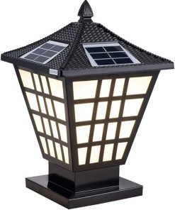 Modern Minimalist Solar Waterproof Outdoor Garden Door Lamp
