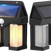 12 Pack White Solar LED Post Cap Lights for Garden and Deck 3