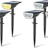 Warm Solar Outdoor String Lights 50FT Waterproof for Patio Use 3