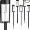Solar Outdoor String Lights 100FT with 52 Shatterproof Edison Bulbs 3