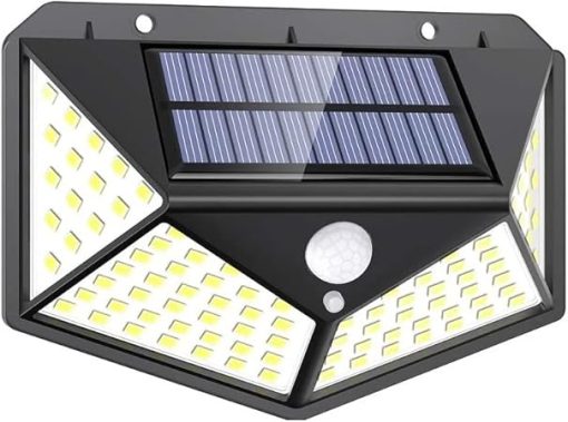 DHAEY Solar Wall Light 262 LEDs with PIR Motion Sensor 800 Lumen